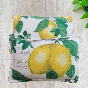 Reusable Sponge Lemon Dish Scrubby Set Of 2